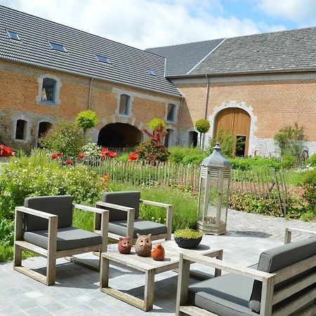 Aux 4 Saules De 4 Wilgen Bed and Breakfast Modave Exteriör bild